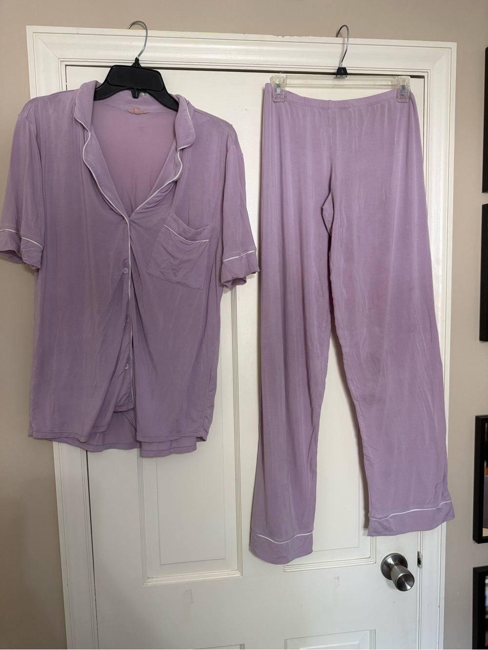 Eberjey Lavender Purple Pajama Set - S